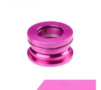 Cuffia pieghevole per bicicletta, 44 mm, interno integrato con cuscinetti sigillati, in alluminio CNC, per Dahon P8 SP18, sterzo liscio, per una lunga durata, colore: nero (fucsia)