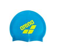 CUFFIA PISCINA ARENA BIG LOGO NUOTO SILICONE SWIM CAP CUFFIE TURCHESE