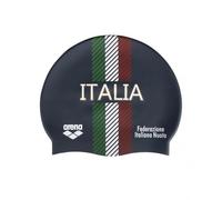CUFFIA PISCINA NUOTO ITALIA ARENA FIN TRICOLORE BLU TAGLIA UNICA ADULTO 005847700