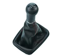 Cuffia Pomello Del Cambio per VW Golf 4 Cuffia Rosso Telaio Nero 12mm
