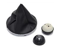 Cuffia pomello leva cambio FIAT 500 2007 ghiera cornice cromata QUALITA SUPER