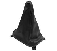 Cuffia Pomello Leva Cambio Per Kia Per Sportage 2005-2010 Pomello Del Cambio Pelle Beige Nera Leva Cambio Cuffia Copri Leva Manopola Cambio(Black)