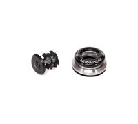 Radio Raceline Raceline Tapered Integrated Headset Argento 1 1/8´´-1 1/2´´ Black