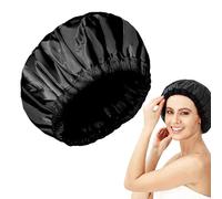 Cuffia riscaldante per condizionamento profondo - microfibra cotone nylon | 27 cm | berretto rivitalizzante, cappello per il trattamento dei capelli in lino | cappello da doccia riscaldato senza fili
