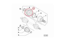 CUFFIA SEMIALBERO DIFFERENZIALE FIAT STILO - ALFA MITO ORIGINALE 46307716