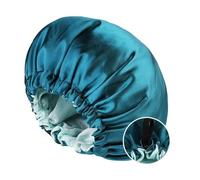 Cuffia Seta Berretto da Notte for Dormire Cuffia for Capelli Reversibile in Raso Doppio Strato Regolare Il Berretto da Notte for Dormire Copricapo Elastico Regolabile per Donna Bambina(12)