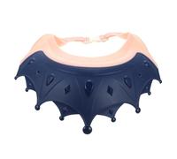 Cuffia Shampoo Blu in Tpe Plastico, Cappello Bagno | Regolabile Dietro, Protegge Orecchie e Occhi, Leggero, Design Adorabile per Ragazzi