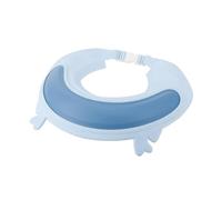 Cuffia Shampoo Doccia in Silicone Blu per Bebè, Forma Animale | Design Antiscivolo e Lavabile, Aiuta a Evitare Ritorno D’acqua, Uso Bagno e Shampoo