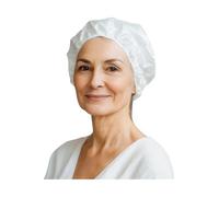 Cuffia Shampoo per Allettati e Anziani 5+1 Gratis - Cuffia Capelli Monouso Senza Risciacquo con Balsamo, Riscaldabile al Microonde, pH Neutro, Igiene e Comfort a Letto e in Mobilità.