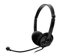 CUFFIA STEREO CON MICROFONO ATLANTIS P003-USB501 USB cavo 1,8m Nero