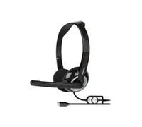 Hamlet HHEADMUS-C cuffia e auricolare Cablato A Padiglione Musica e Chiamate USB