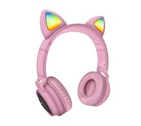 TECHMADE CUFFIA FUNNY SENZA FILO CON MICROFONO (TM-M03-PK) PINK ROSA**PUOI PAGARE ANCHE ALLA CONSEGNA!!!**