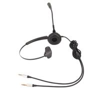 Cuffia telefonica cablata con cancellazione del rumore, monoadattata, regolabile per assistenza clienti e multimedia