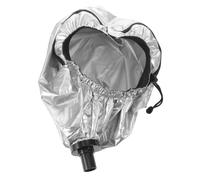 Cuffia Termica per Chioma, Cappuccio a Vapore Zip argento | Design, Strato Isolante Spesso, Condotti Vapore Direzionali, per Chioma Secchi, Danneggiati
