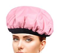 Cuffia termica per microonde, senza fili, portatile, per la cura dei capelli ricci naturali, asciugatura, acconciatura, arricciatura