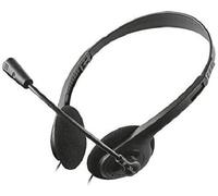CUFFIA TRUST 21867 ARCHETTO NERO CON MICROFONO CON CAVO JACK 3,5"