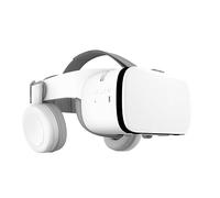 Cuffie 3D per realtà virtuale VR con audio Bluetooth Hi-Fi, occhiali IMAX VR per film e videogiochi | Compatibile con smartphone da 4,7 - 6,5" (bianco)