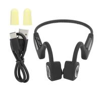 Cuffie a conduzione ossea comode da indossare, microfono integrato, Bluetooth 5.0 wireless per la riduzione del rumore, esperienza di ascolto a