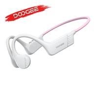 DOOGEE BoneBeat Run Cuffie a Conduzione Ossea, Auricolari Sportivi Wireless Open-Ear, 10 Ore di Autonomia per Corsa e Ciclismo