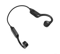 Cuffie a conduzione ossea per stili di vita attivi, impermeabili con suono coinvolgente (nero)