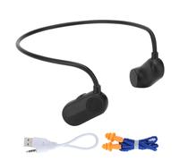 Cuffie a conduzione ossea squisite, architettura a orecchio aperto, tecnologia Bluetooth 5.3, resistenti all'acqua per avventurieri, buona qualità,