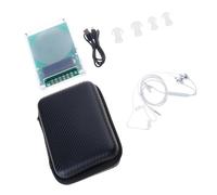 Cuffie a frequenza regolabile con generatore di risonanza Schumanns, borsa da trasporto compatta e controllo digitale Borsa elettronica portatile regolabile Oscillatore per circuito digitale