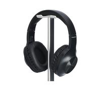 Cuffie a padiglione wireless, con microfono, nero