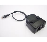 Cuffie Allenamento Adattatore Scatola Con Doppio RJ9/RJ10 Prese & Muto, Volume