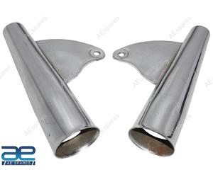 Cuffie Anteriori Cromate Adatte Per BSA A65 THUNDERBOLT LIGHTNING 1968-1970 AE