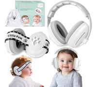 Cuffie antirumore 2 in 1, con protezione per le orecchie, certificate CE, comode, per bambini fino a 48 mesi