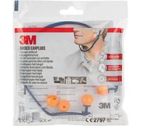 3M Inserti Auricolari con Archetto 1310, Leggeri e Comodi da Indossare, Protezione dell'Udito Contro i Livelli di Rumore nell'Intervallo 87-98 dB, SNR: 26dB, 1 Kit con 2 Paia di Pod di Ricambio
