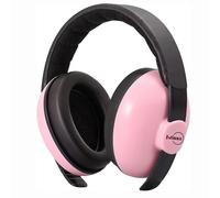 Cuffie Antirumore Bambini - Cuffie Neonato Antirumore - Protettori Acustici per Neonati 1 Mese a 2 Anni - Migliora il Sonno in Viaggio, Chiaro Rosa