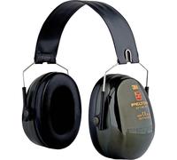 3M H520F-409-GQ Cuffie Protettive, Ripiegabili, 31 dB, Verde