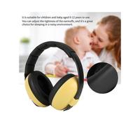 Cuffie antirumore per bambini - VGEBY - Gialle - Riduzione 22db - Comode e sicure