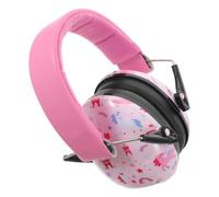 Cuffie Antirumore per Rosa, Leggere in ABS per Studio | Paraorecchie Arrotondati, Protezione Acustica Delicata, Comfort Prolungato, per Lezioni Online, Biblioteca e Riposo