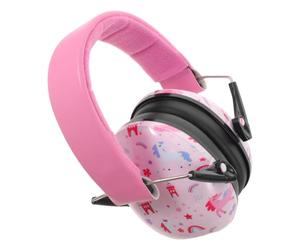 Cuffie Antirumore per Rosa, Leggere in ABS per Studio | Paraorecchie Arrotondati, Protezione Acustica Delicata, Comfort Prolungato, per Lezioni Online, Biblioteca e Riposo