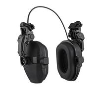 Cuffie antirumore, protezioni acustiche elettroniche, cuffie con amplificazione del suono(W1-Y-BHA-Black)