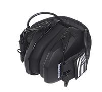 Cuffie antirumore, protezioni acustiche elettroniche, cuffie con amplificazione del suono(W1-Y-Black-NEW)