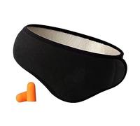 Cuffie Antirumore Regolabili con Riduzione del Rumore con Tecnologia Avanzata e Materiale Morbido e Caldo, Protezione per le Orecchie Esterno per L'inverno (BLACK)