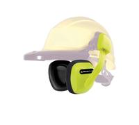 Cuffie antirumore Suzuka2 - per elmetti - giallo fluo - Deltaplus