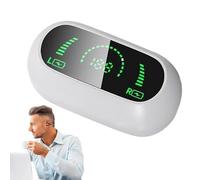 Cuffie aperte, sopra gli auricolari - Cuffie da corsa,Cuffie ergonomiche con custodia di ricarica, leggere e sicure vere cuffie wireless con lunga durata di vita