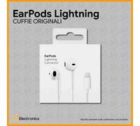 Cuffie Apple EarPods Lightning Originali Auricolari Cuffiette iPhone