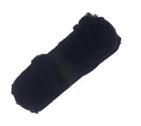 Cuffie, archetto di ricambio in pelliccia di agnello per Aviation X A10, colore nero, perfetta compatibilità
