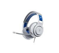 Turtle Beach Atlas 200 Cuffie Bianco da gioco cablate con licenza ufficiale per PlayStation, PS5, PS4, driver Nanoclear da 50 mm, microfono flip-to-mute, cuscinetti in memory foam, archetto mobile