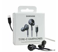 Cuffie Auricolari AKG Originale Samsung EO-IC100B TYPE C Stereo Microfono Nero