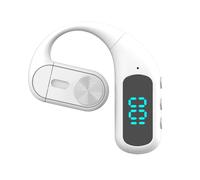 Cuffie auricolari aperte a conduzione ossea, auricolari Bluetooth con microfono per cellulari