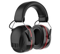 Cuffie auricolari Bluetooth 5.4 con batteria ricaricabile da 1200 mAh, 120 ore di funzionamento, 30 dB SNR, paraorecchie con cancellazione del rumore per falciare, lavori di legno e paesaggistica,