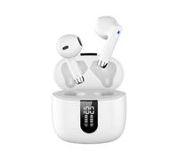 Cuffie auricolari Bluetooth Be-Tunes BT-13 bianche, auricolari wireless con design in-ear, modello BT-13