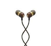 Cuffie auricolari cablate House of Marley, ottone Smile Jamaica