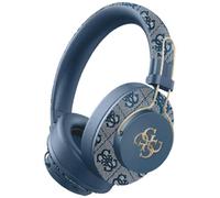 Cuffie auricolari CG Mobile Guess Bluetooth ENC Metal 4G Logo (blu)